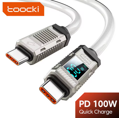 Toocki 100 Watt USB C to USB C Fast Charging Cable