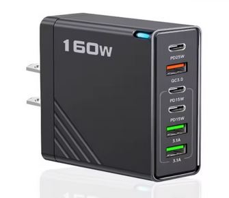 6 Port USB Charging Block