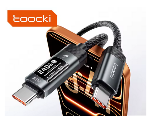 Tocki USB C to USB C 240 Watt Fast Charger