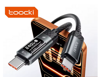 Tocki USB C to USB C 240 Watt Fast Charger
