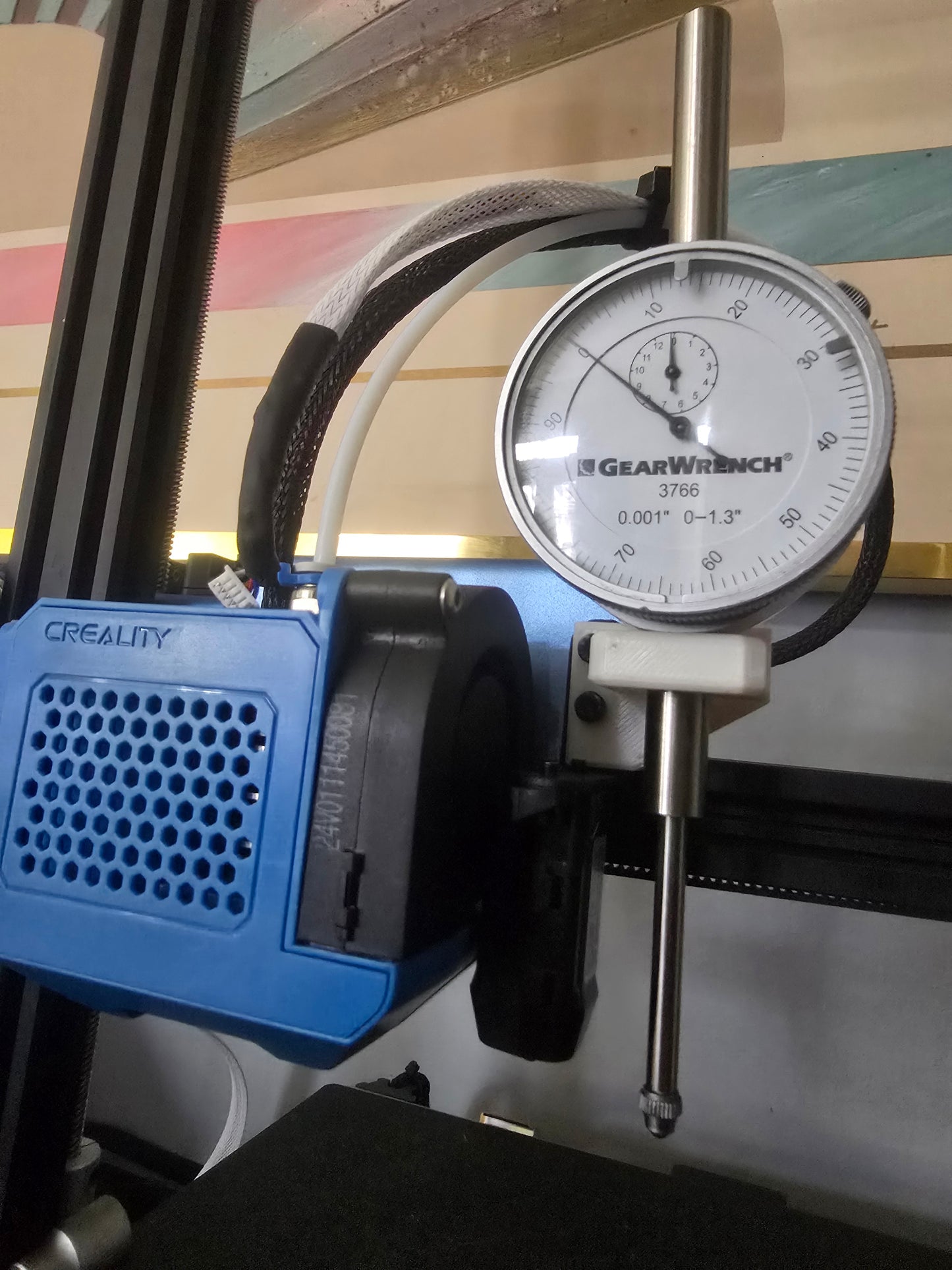 C.C - CR-10 BLS: Dial Indicator Bed Leveling System Mount