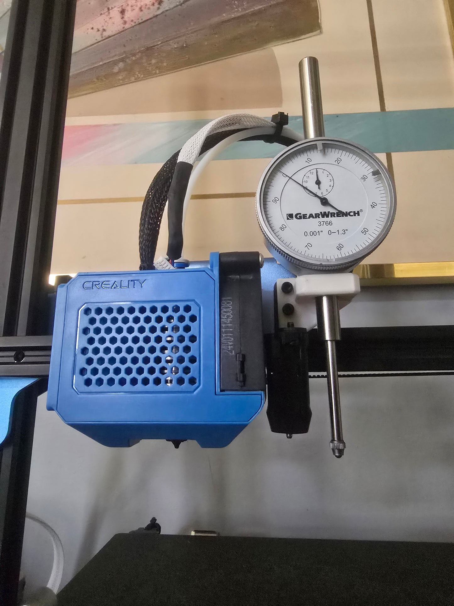 C.C - CR-10 BLS: Dial Indicator Bed Leveling System Mount