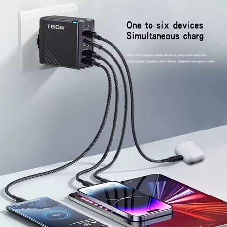 6 Port USB Charging Block