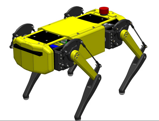 Quadruped v 2.0 with Code
